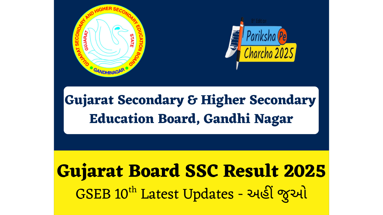 Gujarat SSC Result 2025 Direct Link